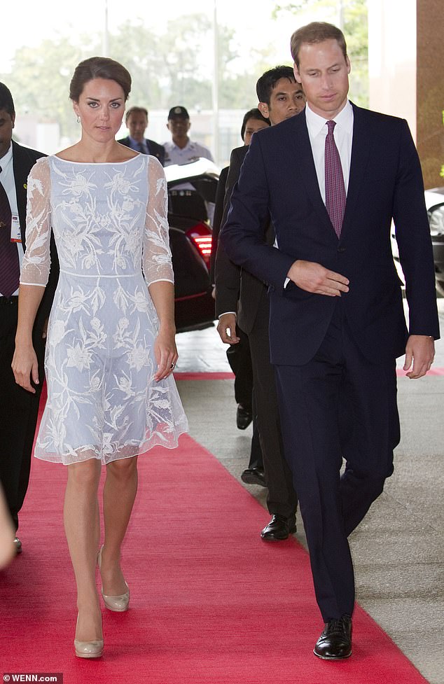 Rebecca English says she had never seen William so angry as on his and Kate's tour of Malaysia after the topless pictures of her had appeared in a magazine