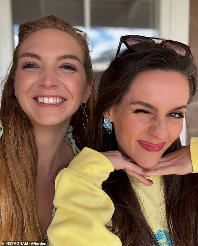 In other snaps, the Miss Maine hopeful posed for selfies with a friend
