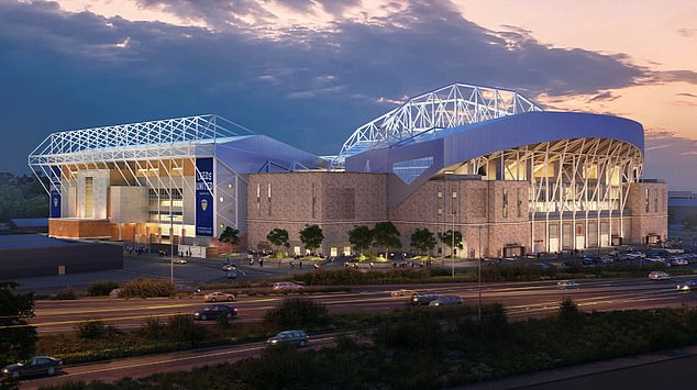 Both the West and North stands will be revitalised at the ground, with the South Stand also set to be improved