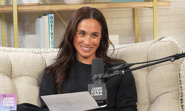 Meghan has often appeared to make thinly veiled swipes at the Royal Family, most recently claiming in a new podcast episode that her and Harry were 'in the trenches' when they first started dating