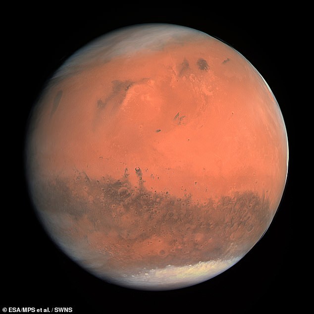Mars is called the Red Planet primarily due to the presence of iron oxide, or rust, on its surface. Experts say the new findings suggest it was likely once warm enough to sustain life