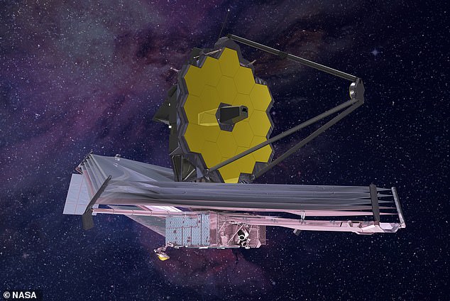 Further observations by the James Webb Space Telescope (pictured) could confirm the presence of DMS in the planet's atmosphere