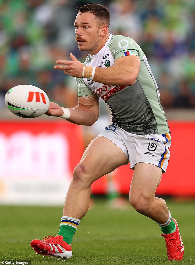 Starling described the brawl as 'chaotic' and said it was a natural reaction for his hand to seek leverage to help pull himself off the floor during the incident