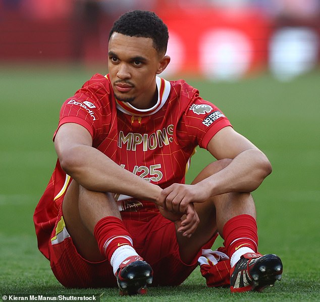 Alexander-Arnold's future is up in the air as his contract is running out and Madrid want him