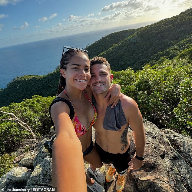 Fowler and Cleary had recently been pictured back in Australia after the Man City star had flown back Down Under for the Matildas' friendlies against South Korea
