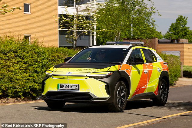 National Highways has also taken delivery of 91 Toyota bZ4X electric SUVs. These only make up a fraction of this government department's 1,300 fleet of vehicles