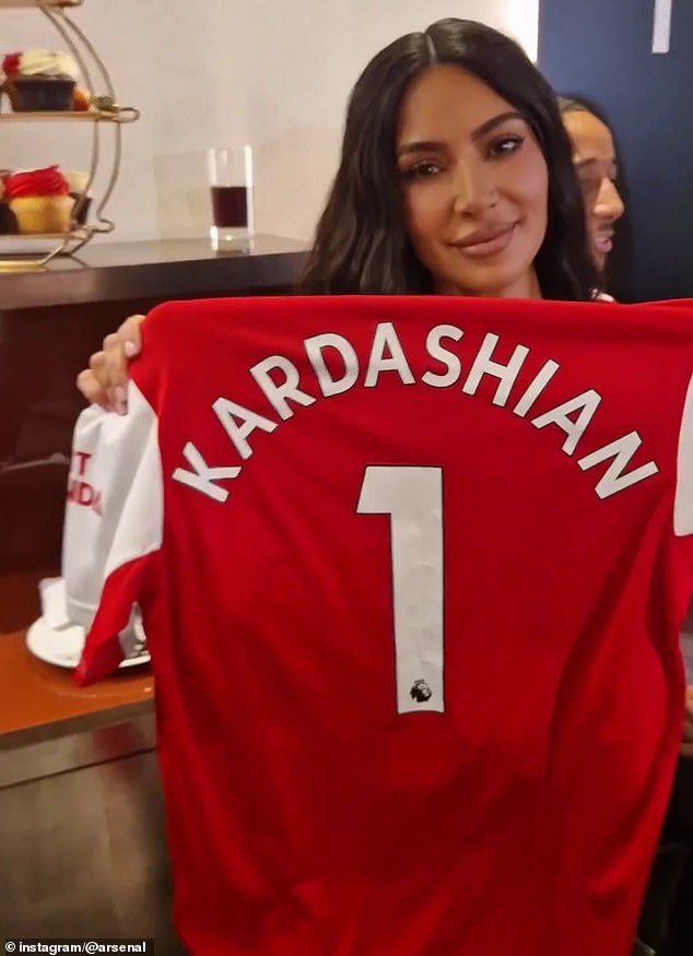 Some celebrities have more fluid relations - Kim Kardashian has posed with an Arsenal kit and also been a special guest of PSG