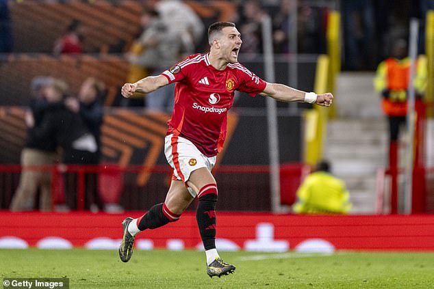 Wing back Diogo Dalot is hopeful of returning from a calf injury before the end of this season