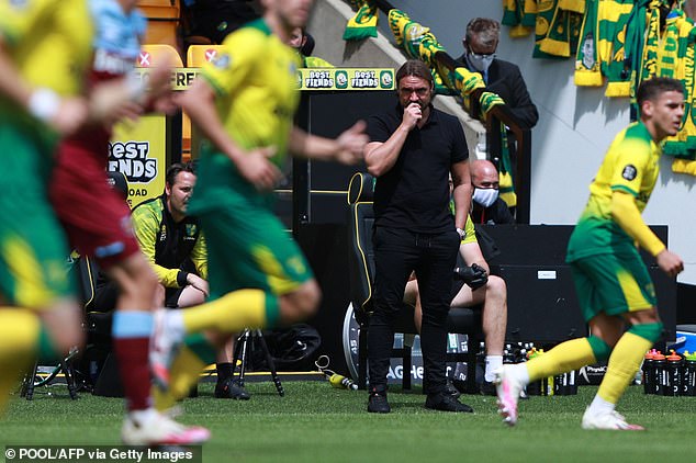 Farke averaged 0.53 points per game in the Premier League across two seasons with Norwich