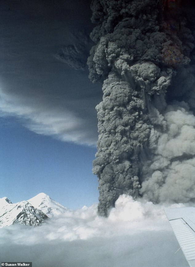 The AVO predicts this eruption will be similar to those in 1953 and 1992 (pictured)