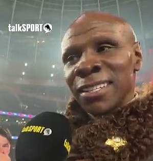 Eubank Sr also claimed Benn was the 'superior' fighter on Saturday night, but hit out at the people handling his career for encouraging him to jump up in weight