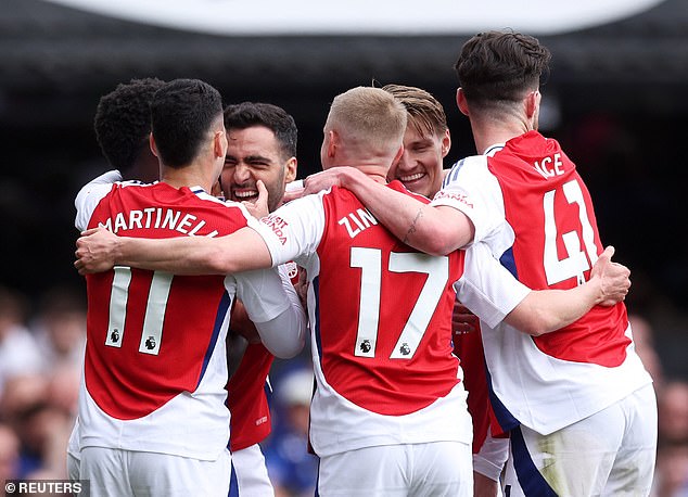 Naturally a midfielder, Merino has stepped in as a makeshift striker amid Arsenal's injury crisis