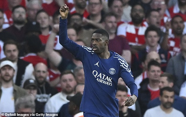 Dembele has now scored a remarkable 33 goals in just 45 appearances across all competitions