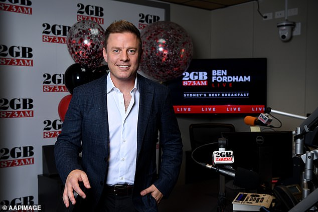 2GB star Ben Fordham (pictured) blasted Scamps - who is a former GP - for 'delving into the specific case of a deceased patient you've never treated'