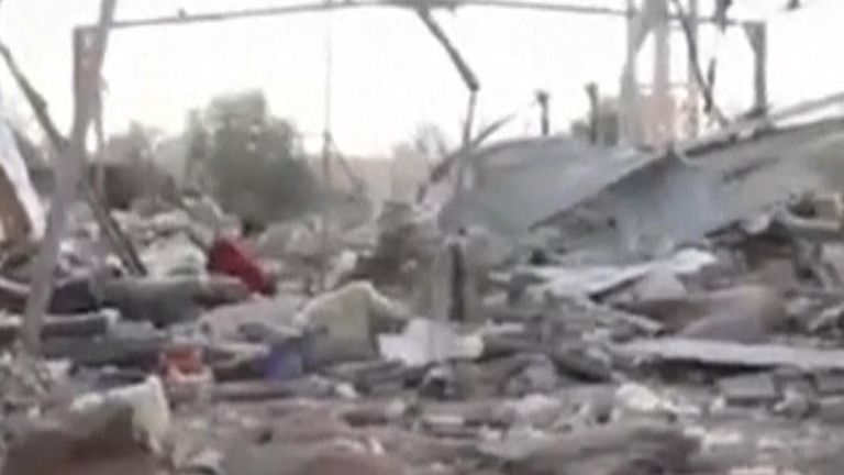 Houthis claim US airstrike hit a prison