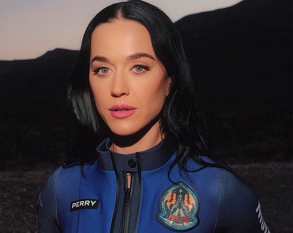 Katy Perry/ instagramHappy International Day of Human Space Flight  Forever in awe of the Universe and it's alignment