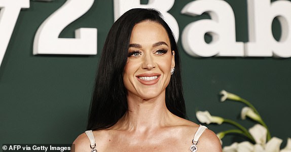 (FILES) US singer Katy Perry attends the Baby2Baby gala at Pacific Design Center in West Hollywood, California, November 9, 2024. Pop star Katy Perry will be the biggest name in an all-female group set to touch the edge of space on April 14, 2025, roaring into the cosmos on one of billionaire Jeff Bezos' rockets. Five other women including Bezos' fiancee Lauren Sanchez will join the flight, slated to blast off from western Texas at around 8:30 am (1330 GMT). (Photo by Michael Tran / AFP) (Photo by MICHAEL TRAN/AFP via Getty Images)