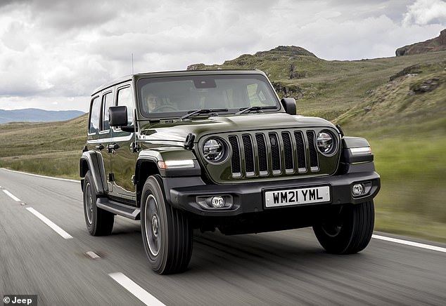 The range-topping Jeep Wrangler Rubicon, which costs from £63,125, is just one SUV that sits in the highest VED banding since April 1
