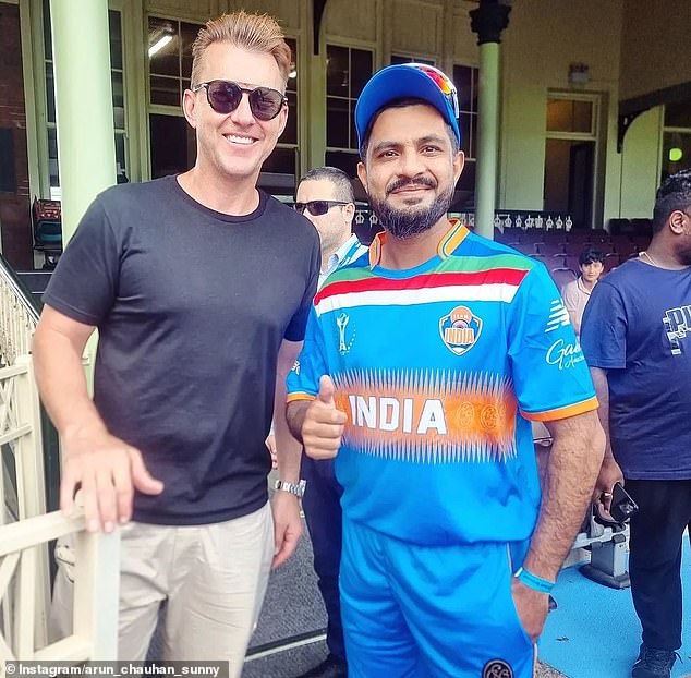 Arun Chauhan (right) represented India in the Thunder Nation Cup - and was issued a 42 month ban for his role in the brawl last year in a match against Afghanistan