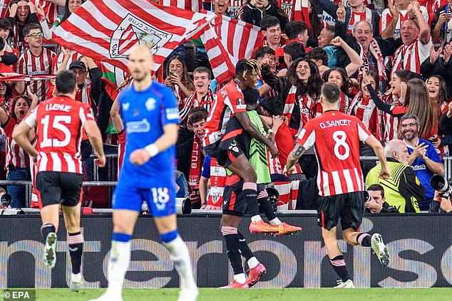 Likewise, Rangers have played 54 matches after reaching the Europa League quarter finals where they were defeated by Athletic Bilbao