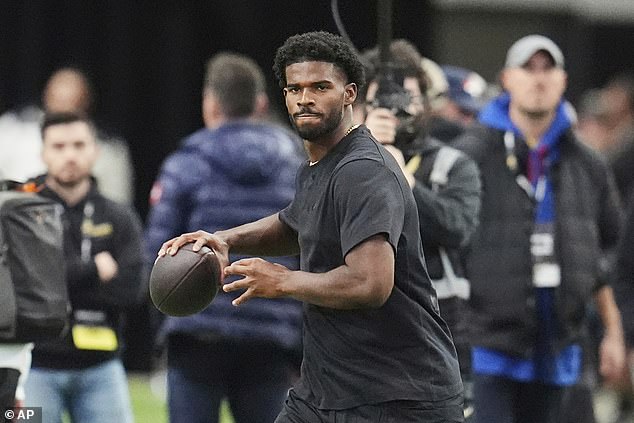 Sanders did throw at his Colorado pro day, which took place earlier this month in Boulder