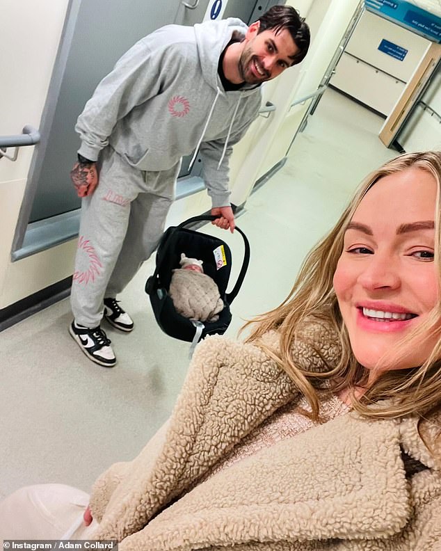 The TNT Sports presenter welcomed her first child with her Love Island star fiance this year