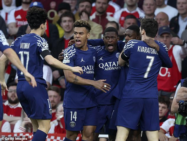 The French giants have already knocked out Liverpool and Aston Villa on the road to glory