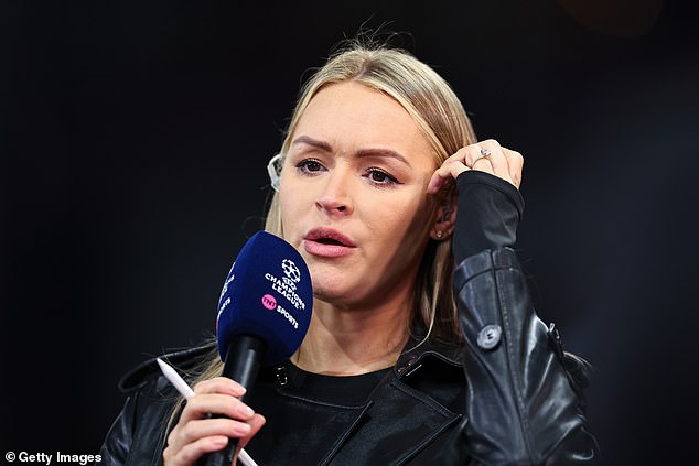 Woods, 37, stepped back from presenting after revealing her pregnancy in July last year
