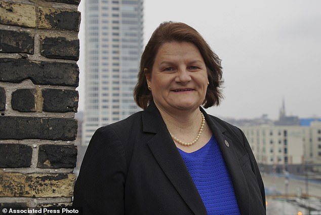 This 2016 photo shows Judge Hannah Dugan in Milwaukee