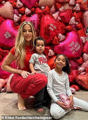 Khloé, who shares daughter True, seven, and son Tatum, two, with ex Tristan Thompson, credits the gym and switching up her lifestyle as the secret to her 40lbs weight loss