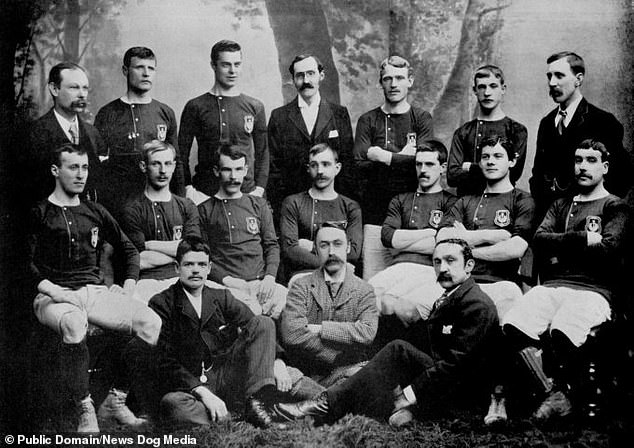 The Scottish national football team from 1895. Historians say their discovery could help explain Scotland's early dominance against England