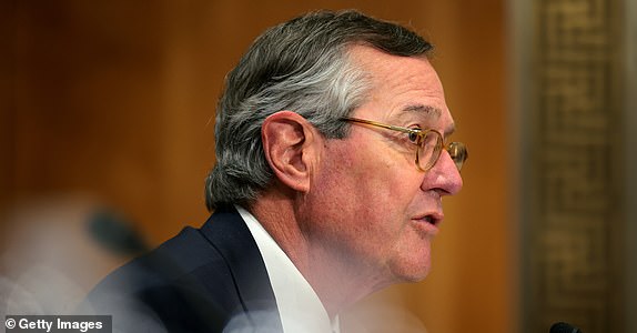 WASHINGTON, DC - APRIL 01: Warren Stephens, nominee to serve as the U.S. ambassador to the United Kingdom and Northern Ireland, testifies during his Senate Foreign Relations Committee confirmation hearing in the Dirksen Senate Office Building on April 01, 2025 in Washington, DC. U.S. President Trump has nominated 49 Ambassadors, most of which are still waiting for a Senate nomination vote. (Photo by Kayla Bartkowski/Getty Images)