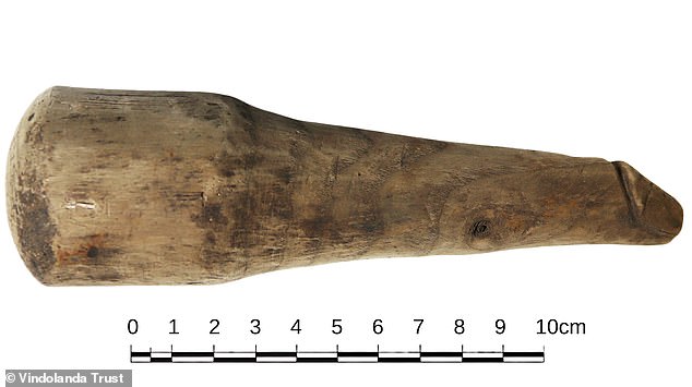 In 2023, experts discovered a strange wooden artefact at the Roman fort of Vindolanda that they believe may have been used during sex