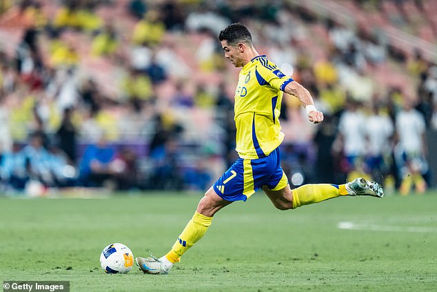 As a result the former Man United and Real Madrid star's Saudi Arabian trophy drought goes on
