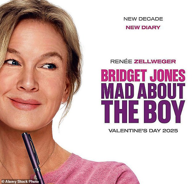 Box office gold: Canal+'s film studios arm saw revenues rise 8.2% thanks to the release of films including Bridget Jones: Mad About the Boy (starring Renee Zellweger, pictured)