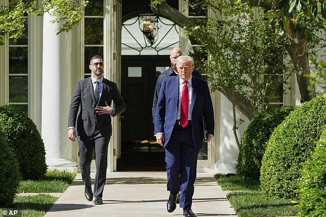 In a speech in the late hours after his victory was secured, he took dead aim at Trump with a dark premonition, claiming to be preparing 'for the worst'