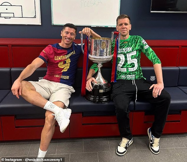 The chain-smoking goalkeeper has already won two trophies and is targeting a Quadruple