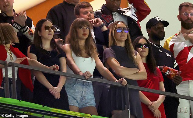 Taylor Swift was booed at the Super Bowl in February, much to Donald Trump's delight