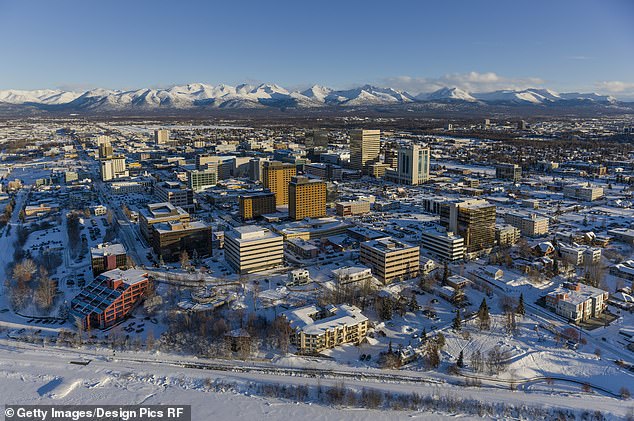 Mount Spurr is located about 78 miles from Anchorage that is home to nearly 300,000 people preparing for the eruption