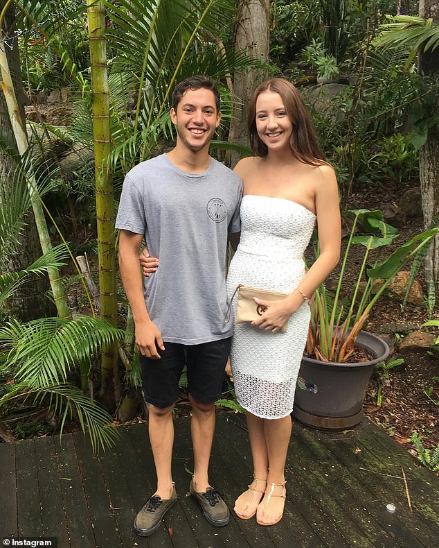 Hurt described her fiance as 'the most incredible person on this earth' as she mourned him after his tragic death on Sunday