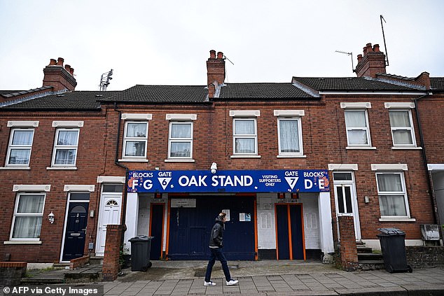 A fire broke out at Kenilworth Road, home to Luton Town, a night before their game on Saturday