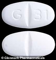 Pictured: Glenmark's Gabapentin tablets 600 mg