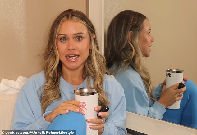 The influencer opened up about Ozempic use in the clip, titled 'Let’s talk: Therapy, GLP1 & The Truth About My recent Weight Loss'