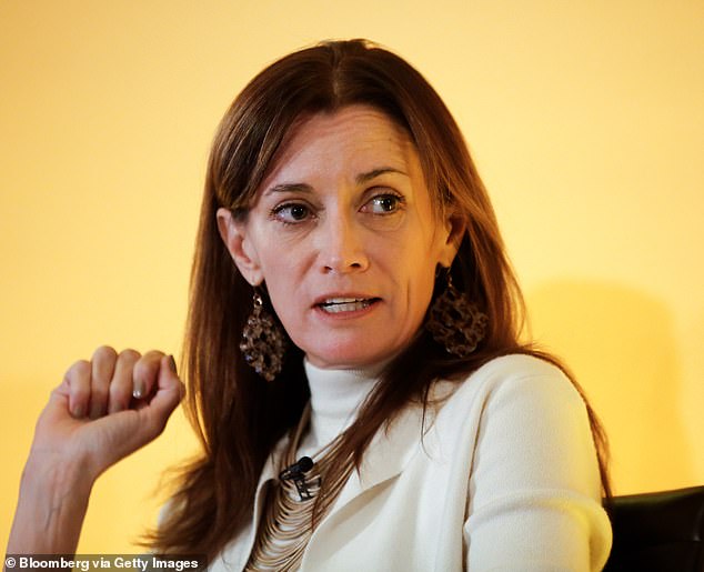 Under fire: Blythe Masters made her name at JP Morgan where she was credited with developing the credit default swap before the financial crisis in 2008