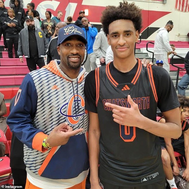 Alijah is the son of former NBA star Gilbert Arenas, and is following in his basketball foosteps