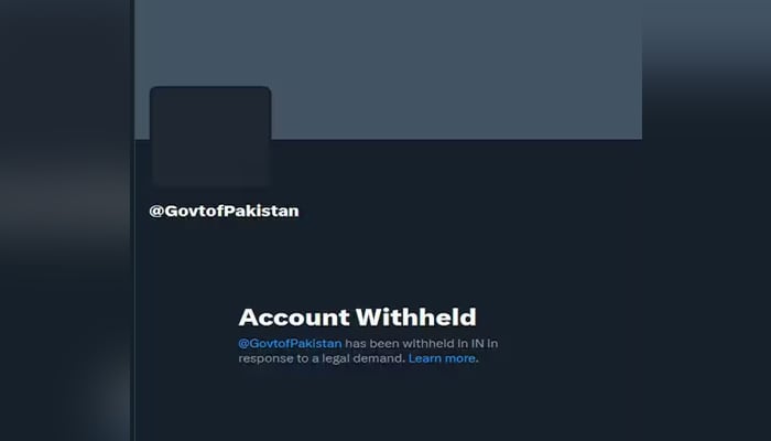 Screengrab of the Government of Pakistans X account taken on April 24, 2025. —X