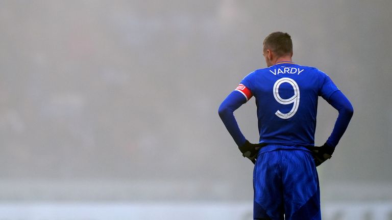 Jamie Vardy.
File pic: PA