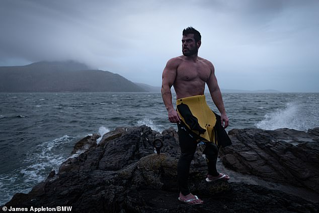 British daredevil Ross Edgely will soon attempt to swim over 1,000 miles around the entirety of Iceland