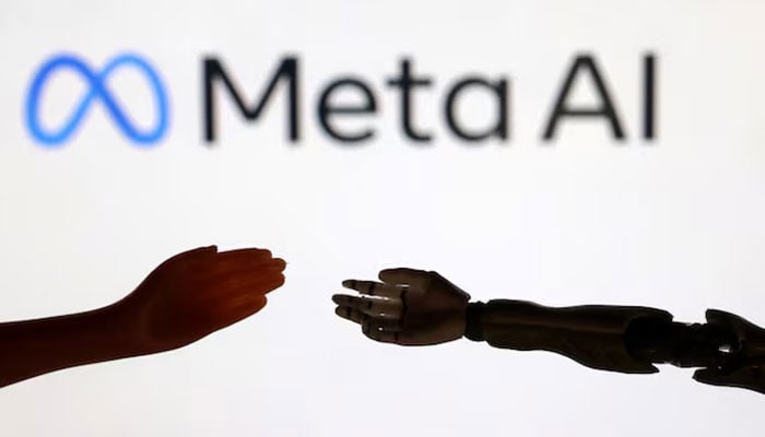 Meta AI logo is seen in this illustration taken September 28, 2023. — Reuters
