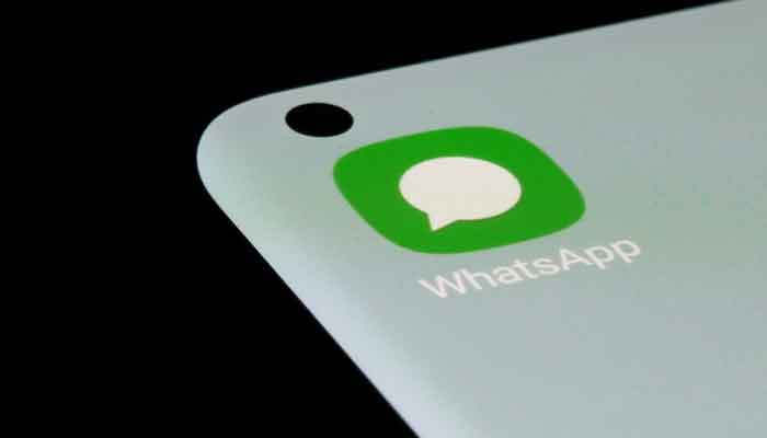 WhatsApp app is seen on a smartphone in this illustration taken, July 13, 2021. — Reuters
